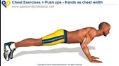 How to push ups, BEST push ups Exercise, handstand push ups, doing push ups   Hands as chest width mp4