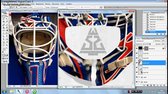 NHL 04-09  Goalie mask texture tutorial by Tima55 mp4