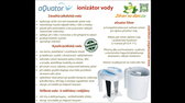 Aquator Silver ionizator vody Ionizátor vody aQuator Silver   s možností výroby postříbřené vody   Zdraví na dlani, zdravinadlani cz jpg