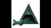 TeePee stan Golden dog 75 x 75 x 90 cm   zelený 1000x1000 jpg