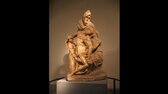 Michelangelo, Pieta ze Sant Maria del Fiore, nedokončena, dnes uložena ve  Florentském domě, renesance Itálie jpg
