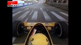 Ayrton Senna (Onboard Lotus 99T) in Practice Monaco 1987 Qualifying Rare Video   Monaco GP F1 1987 mp4