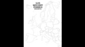 Cernobila slepa mapa Evropy jpg