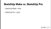 003 SketchUp Make vs  SketchUp Pro mp4