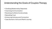 4  Understanding the Goals of Couples Therapy mp4
